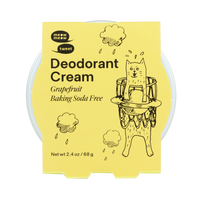 Grapefruit Baking Soda Free Deodorant Cream – Meow Meow Tweet