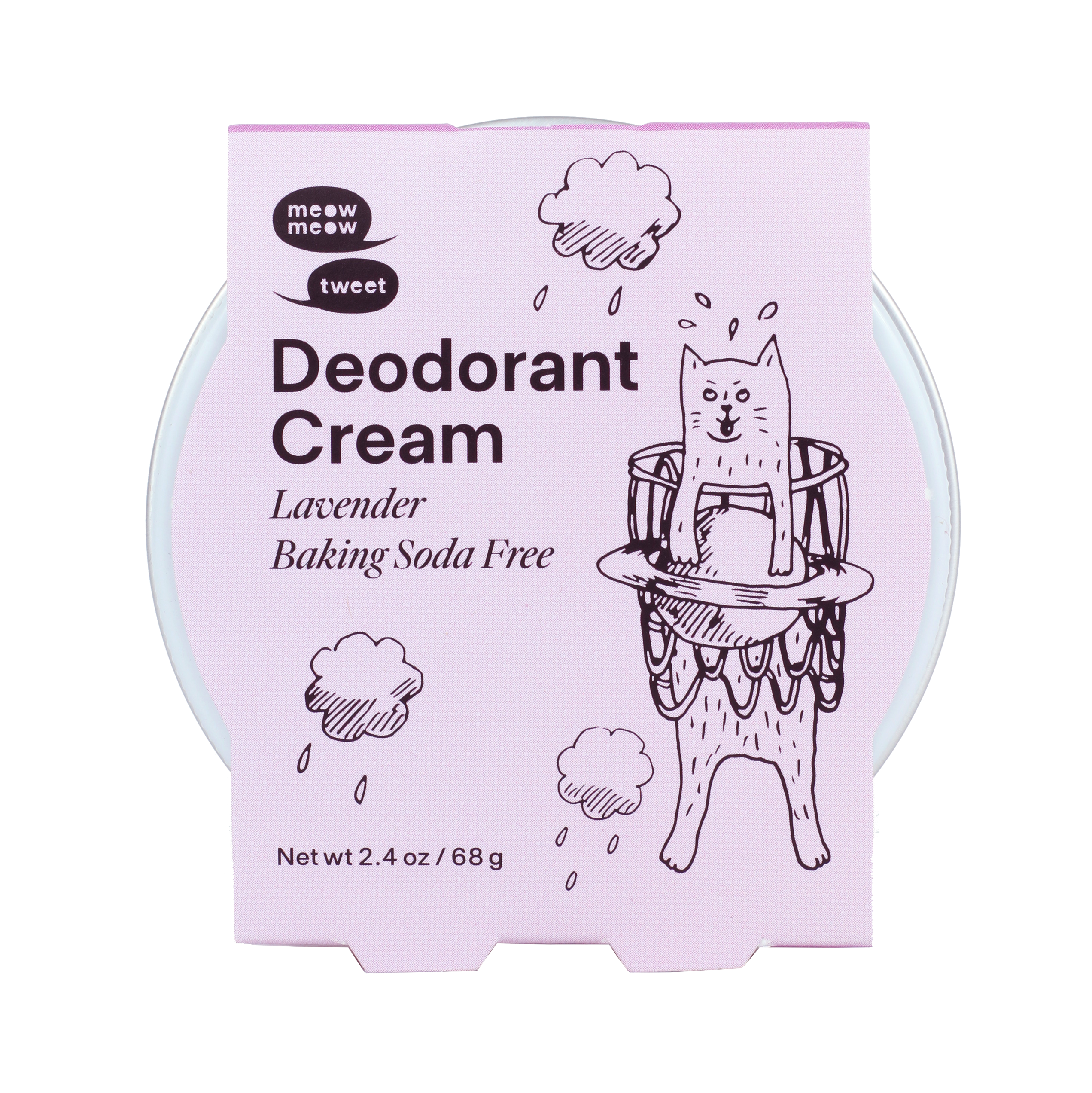 Lavender Baking Soda Free Deodorant Cream
